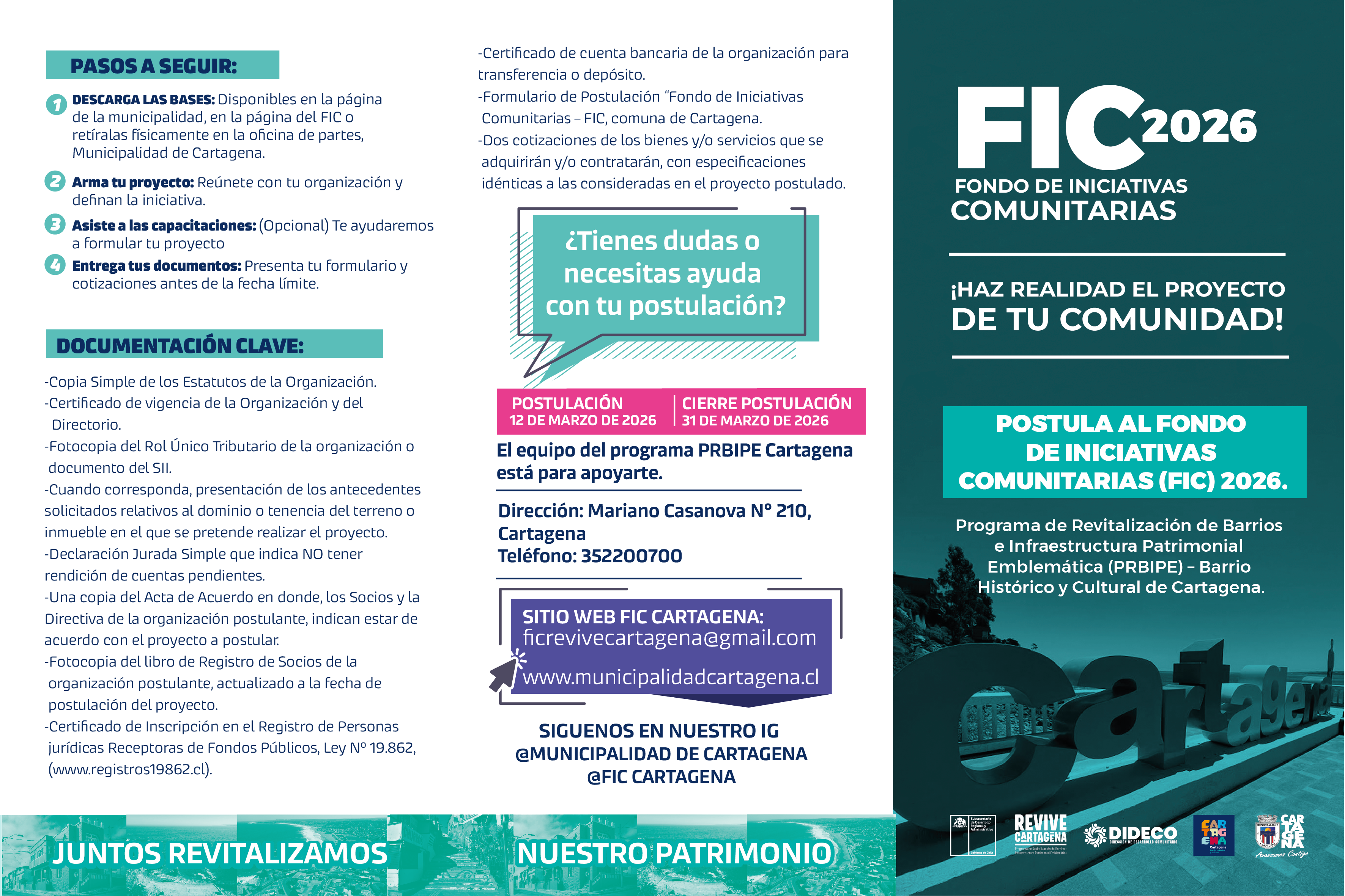 Tríptico 1 FIC 2026